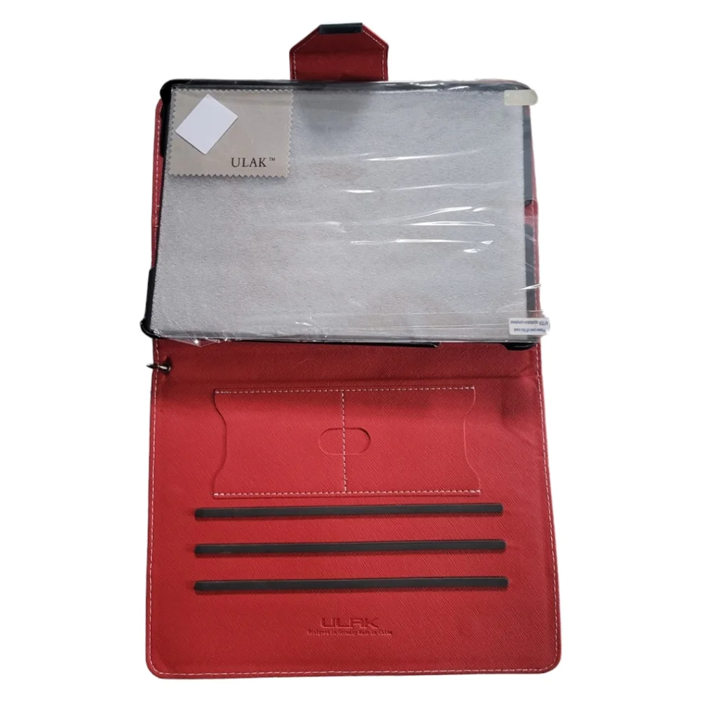 ULAK iPad Red Cream Case Shockproof Tablet Cover Carry Case Germany 9.7